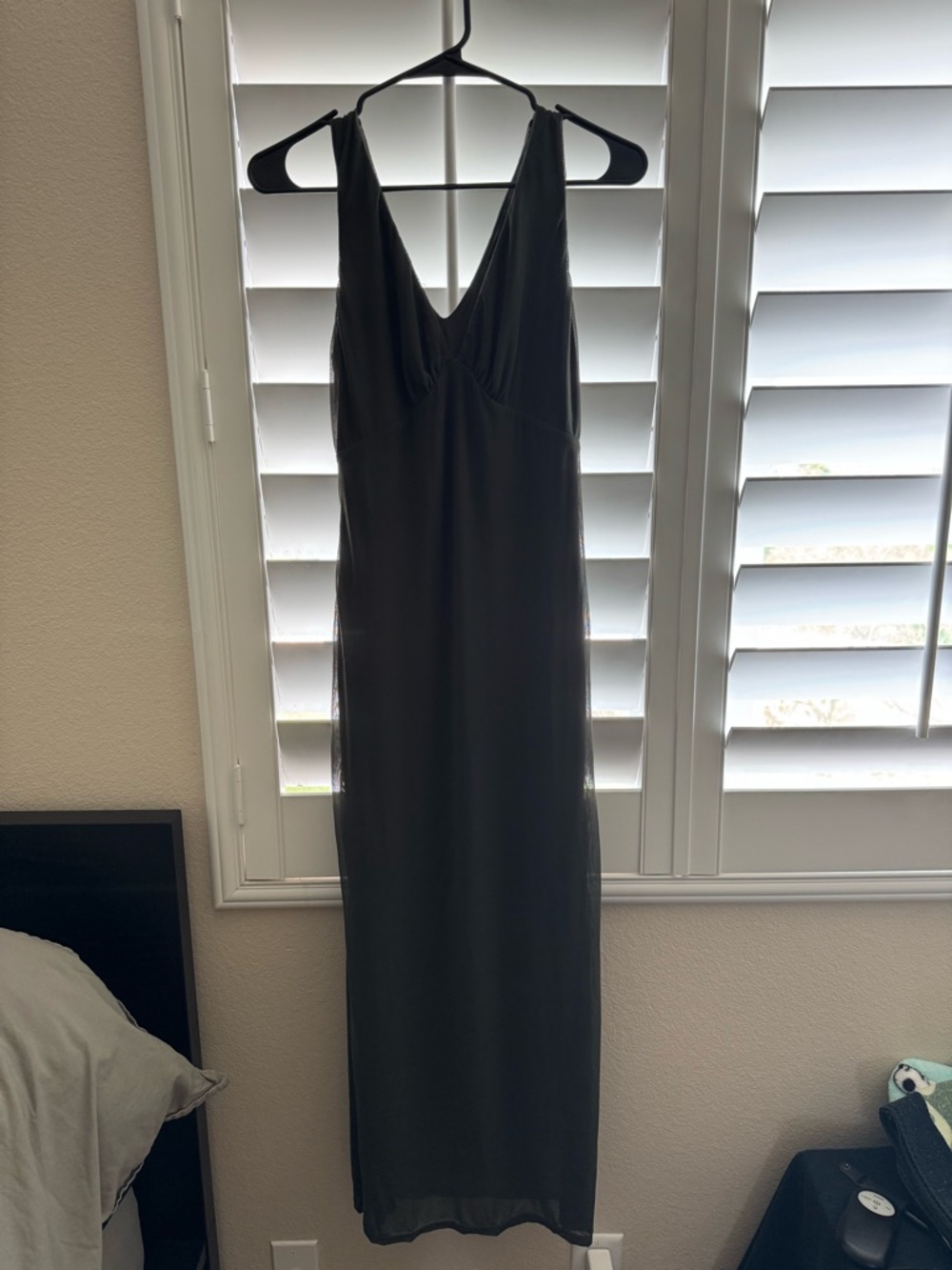 ReoRia V-Neck Maxi Slip Dress